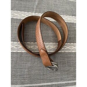 Peter Millar O-Ring Leather Belt Size XXL